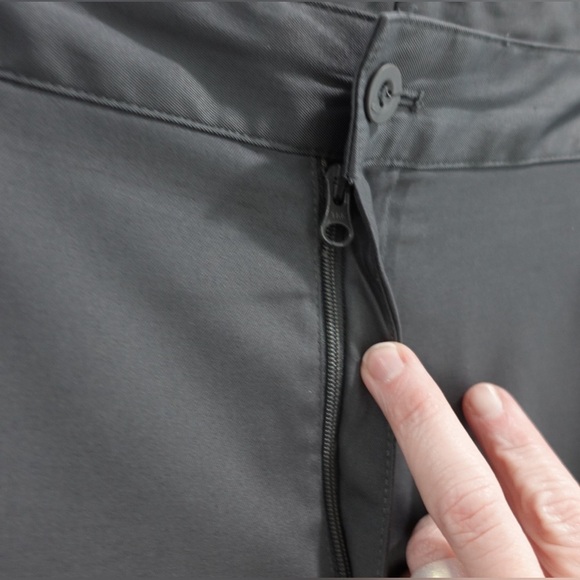 Nike Golf Dri-Fit Flat Front Tech Pants Sz 40 Gray Athleisure Performance - Picture 6 of 15